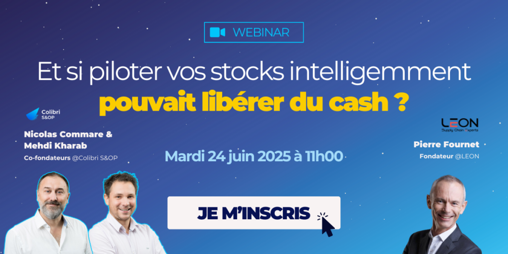 Webinar | Et si piloter vos stocks intelligemment pouvait libérer du cash ?